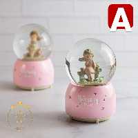 گوی موزیکال پمپی طرح دختر | کد A12