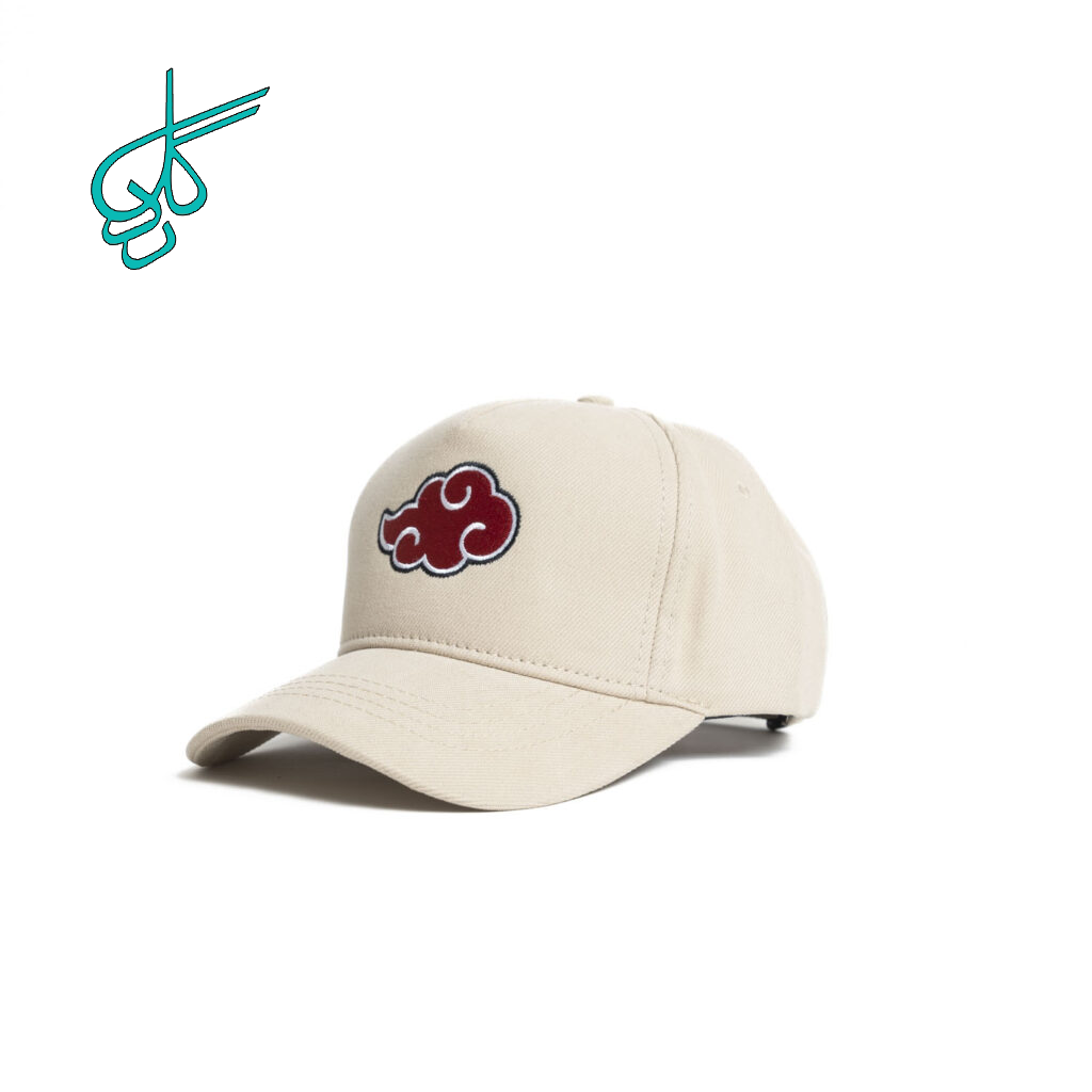 خرید کلاه نقابدار بیسبالی كتان تراكر گلدوزي آكاتسوكي براشد رنگ کرم کد 2815896 - ردگل