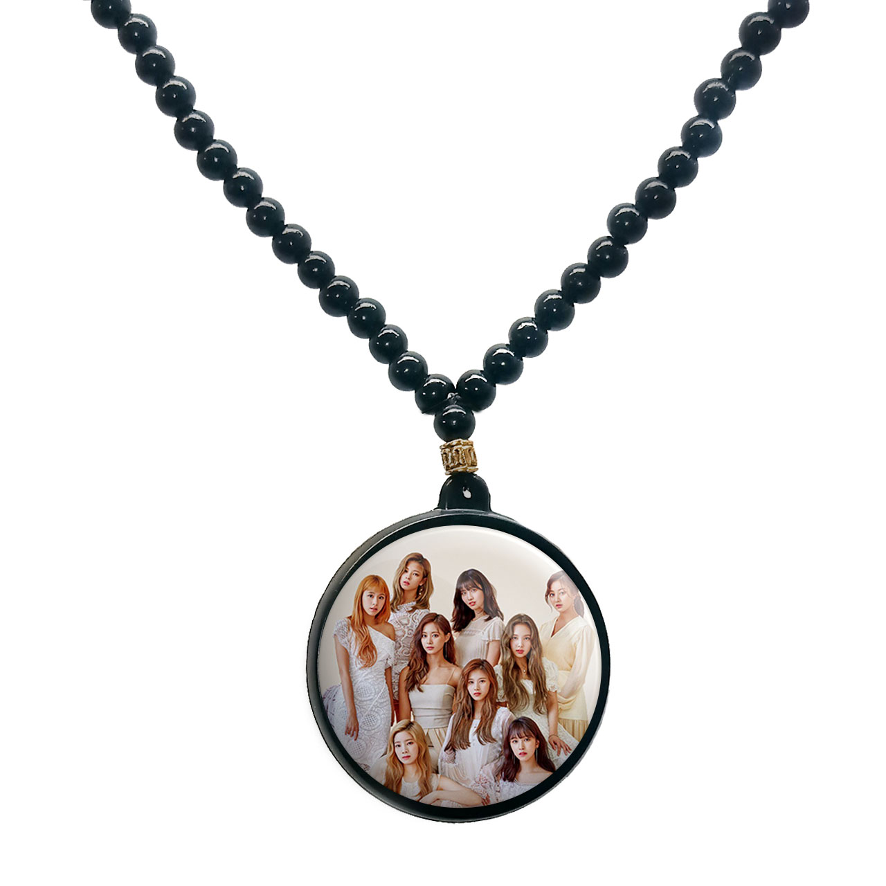 گردنبند پرمانه طرح تو ایس کد pmd.19782 مدل دو طرفه