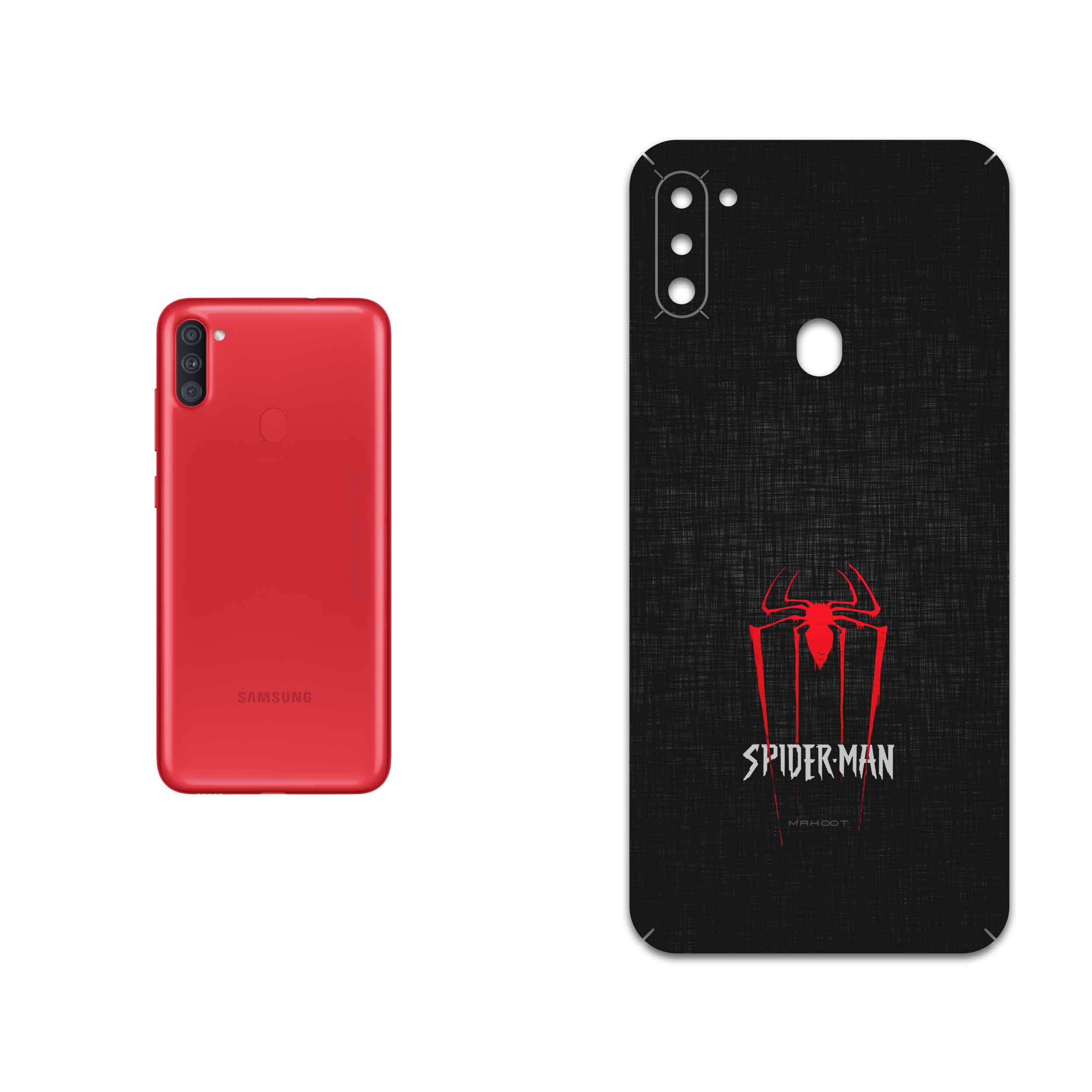برچسب پوششی ماهوت مدل Spider-Man مناسب برای گوشی موبایل سامسونگ Galaxy A11