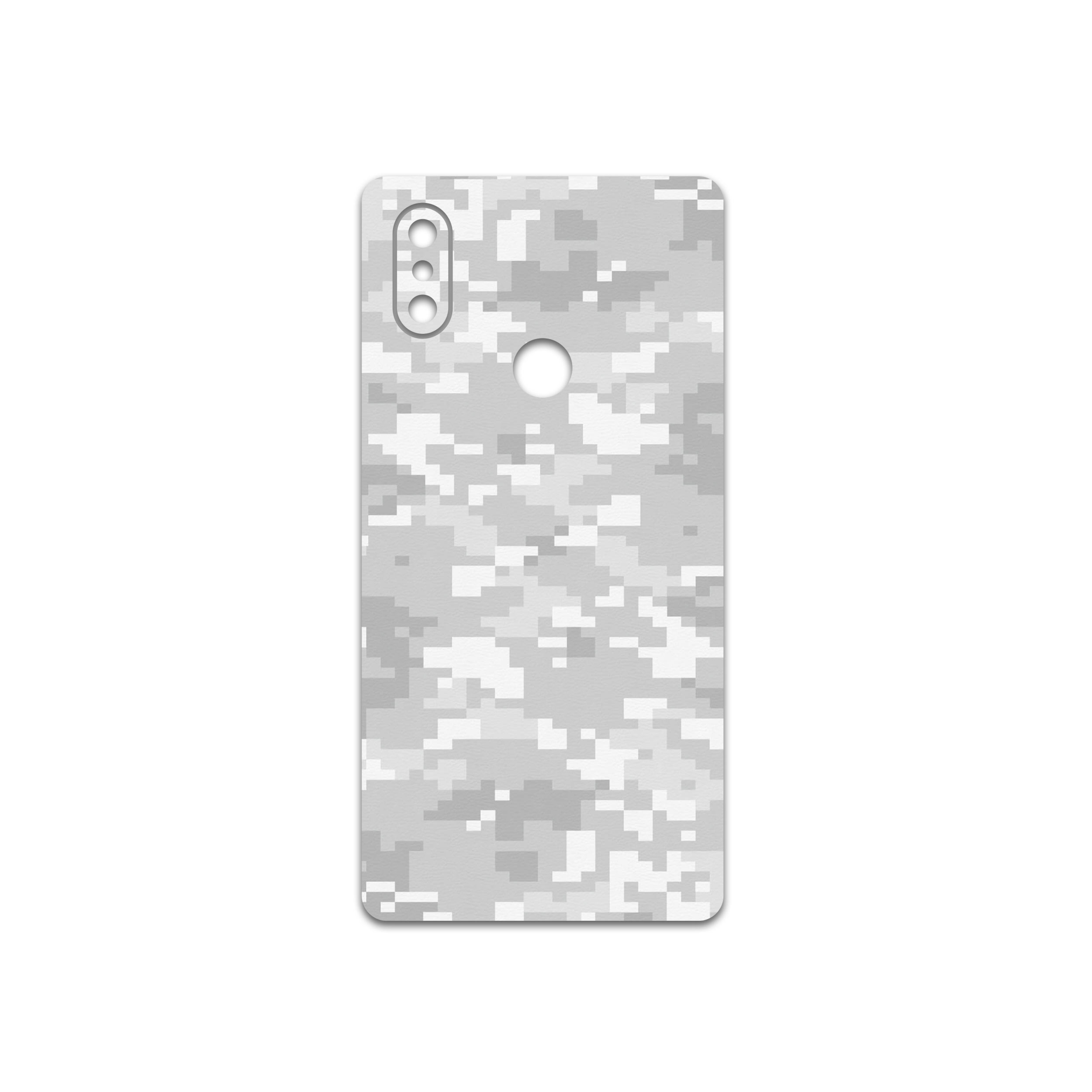 برچسب پوششی ماهوت مدل Army-Snow-Pixel مناسب برای گوشی موبایل شیائومی Mi 8 SE