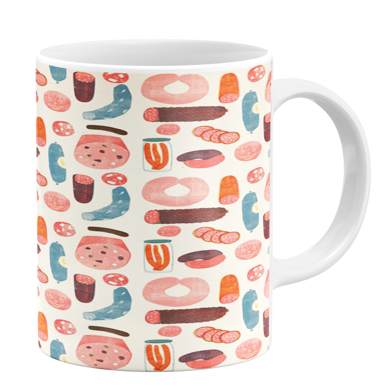 ماگ طرح خوراکی کد 10693