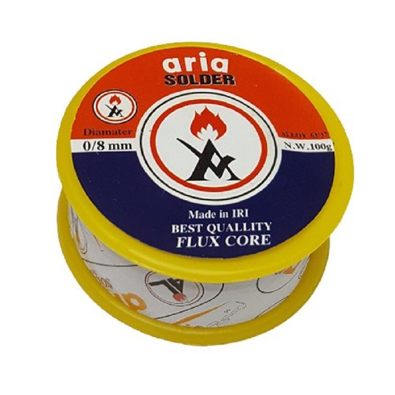 سیم لحیم 37در63 درصد آریا