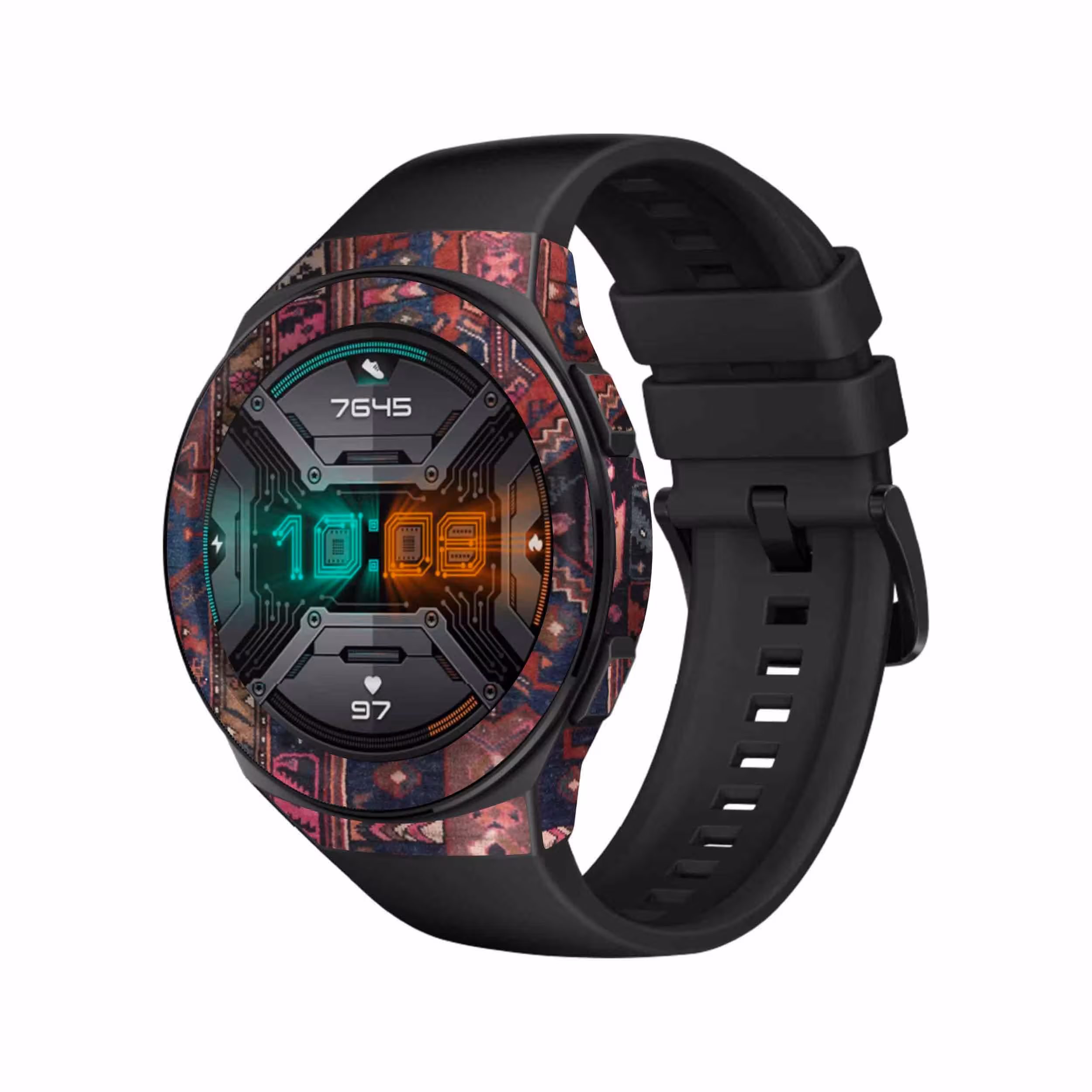 برچسب ماهوت طرح Rug مناسب برای ساعت هوشمند هوآوی Watch GT 2e