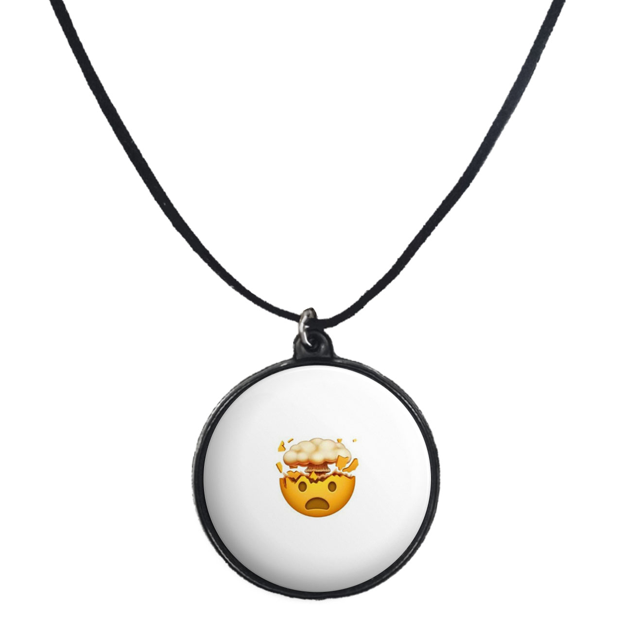 گردنبند پرمانه طرح ایموجی کد pmb.31604مدل دو طرفه