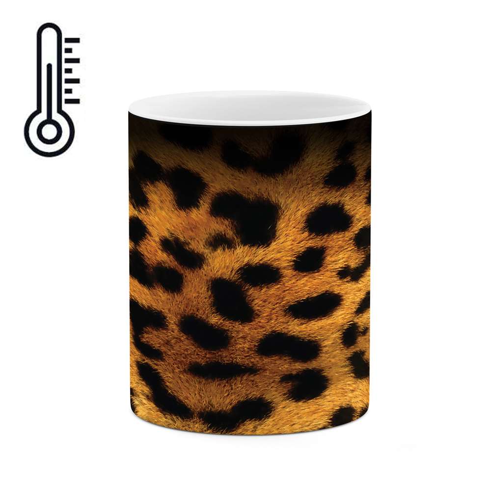 ماگ حرارتی طرح پلنگی مدل mgp01040