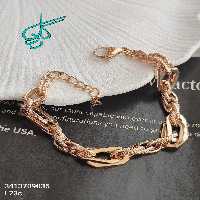 خرید دستبند مارک ژوپینگ کیفیت عالی رنگ ثابت طرح طلا کد 1216876 - ردگل
