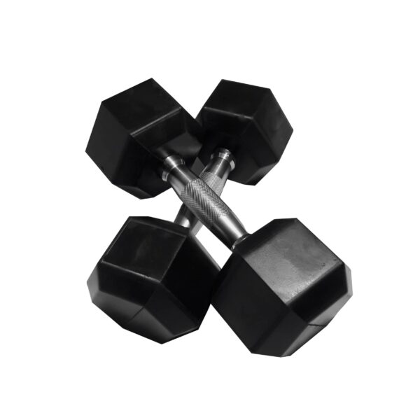 دمبل شش ضلعی 17.5 کیلوگرمی برند استار بسته 2 عددی