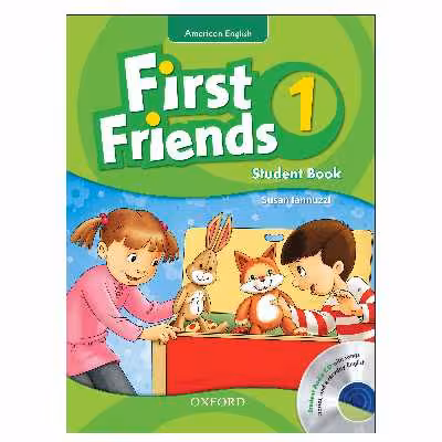 کتاب1 American English First Friends اثر Susan Lannauzzi انتشارات Oxford