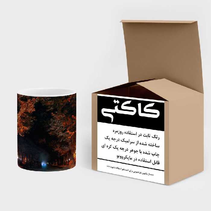 ماگ کاکتی طرح پاییز مدل mgh19313