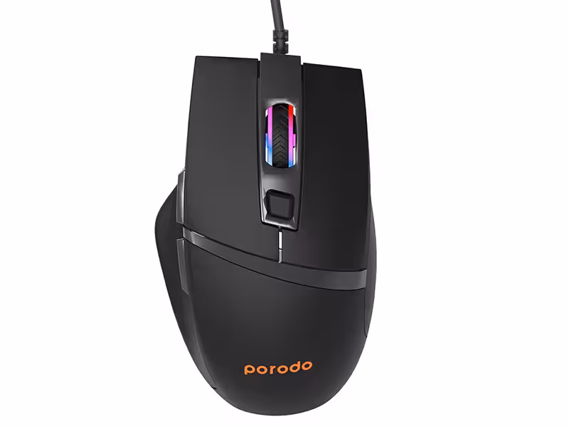 ماوس مخصوص بازی پرودو مدل PD-GM96 6D Wired Gaming Mouse بهمراه ماوس پد