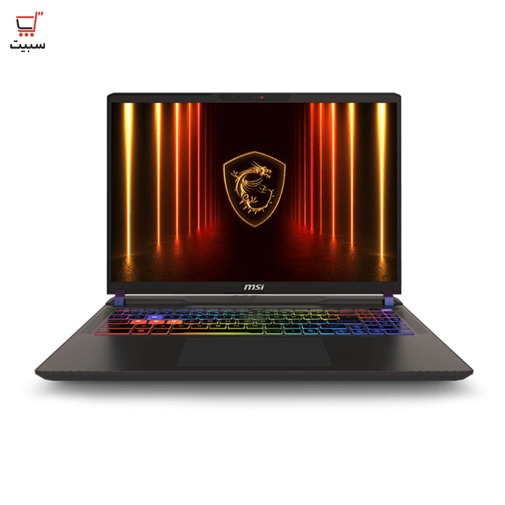 لپ تاپ 16 اینچی گیمینگ ام اس آی مدل Vector 16 HX AI A2XWGG Ultra 9 275HX 64G 1T SSD 8G RTX 5070 WQXGA