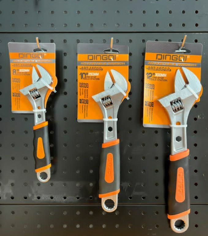 آچار فرانسه 8 اینچ روکش دار دینگی