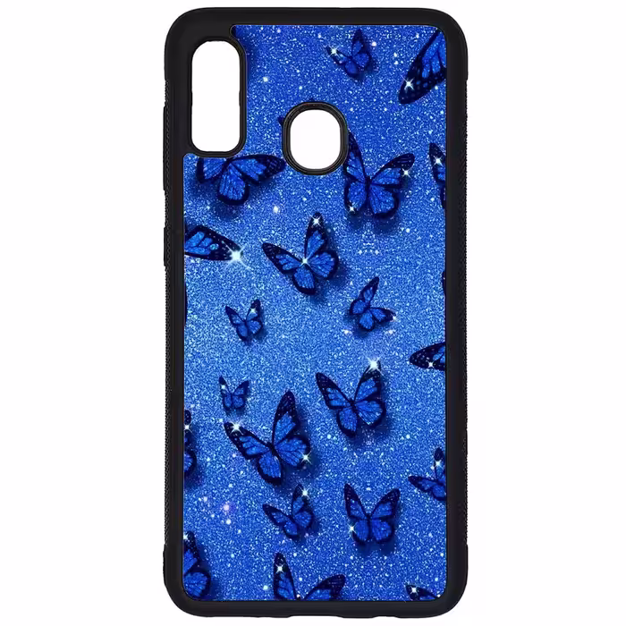 کاور طرح پروانه کد G-083 مناسب برای گوشی موبایل سامسونگ Galaxy A20 / A30 | دیجی قاب دونی