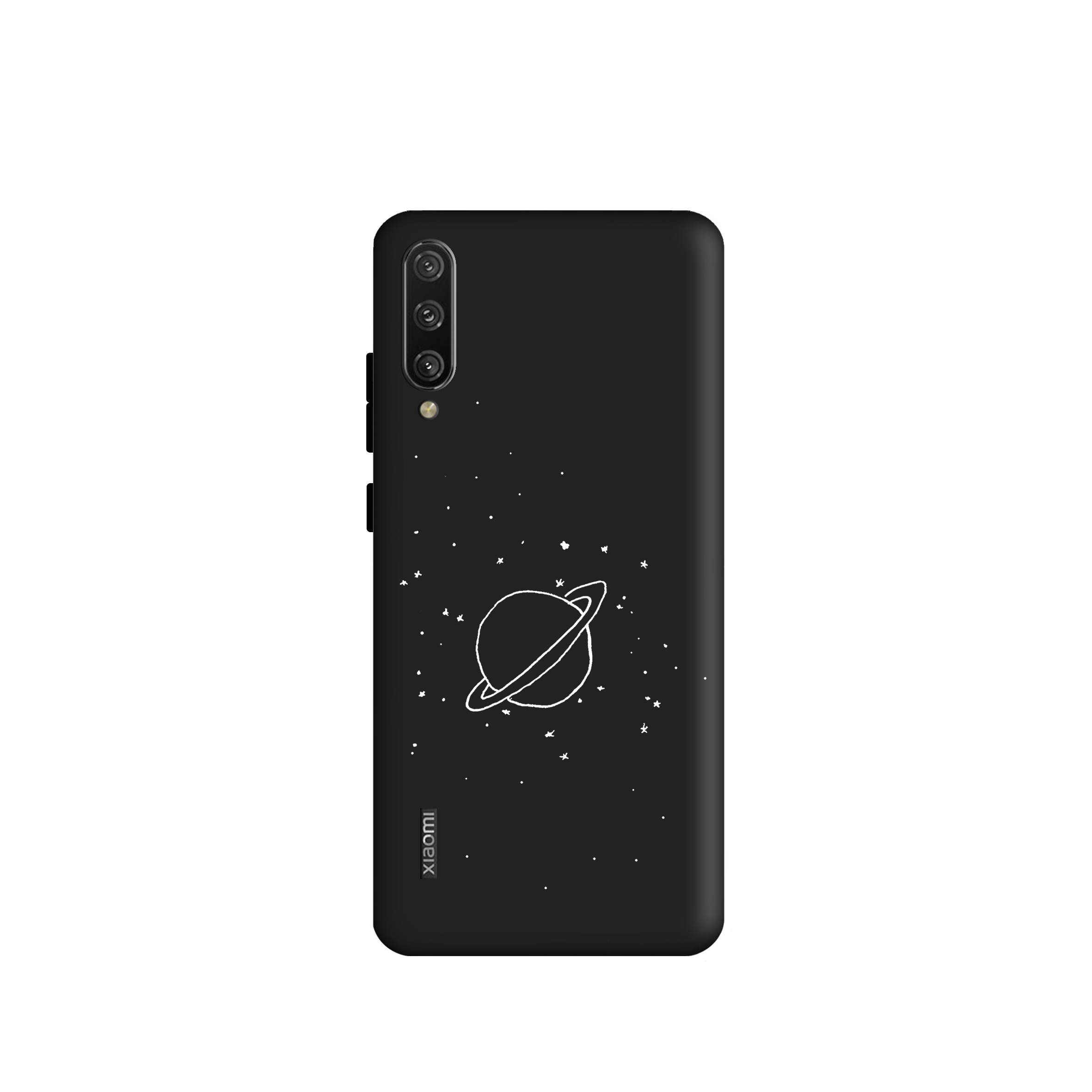 کاور طرح  سیاره زحل مینیمال کد y7743 مناسب برای گوشی موبایل شیائومی   Mi A3
