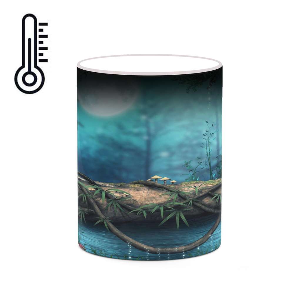 ماگ حرارتی کاکتی طرح منظره مدل mgh18189