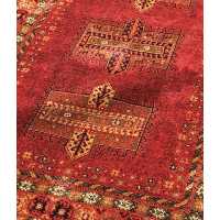 فرش ماشینی بزرگمهر کاشان طرح 78005 لاکی