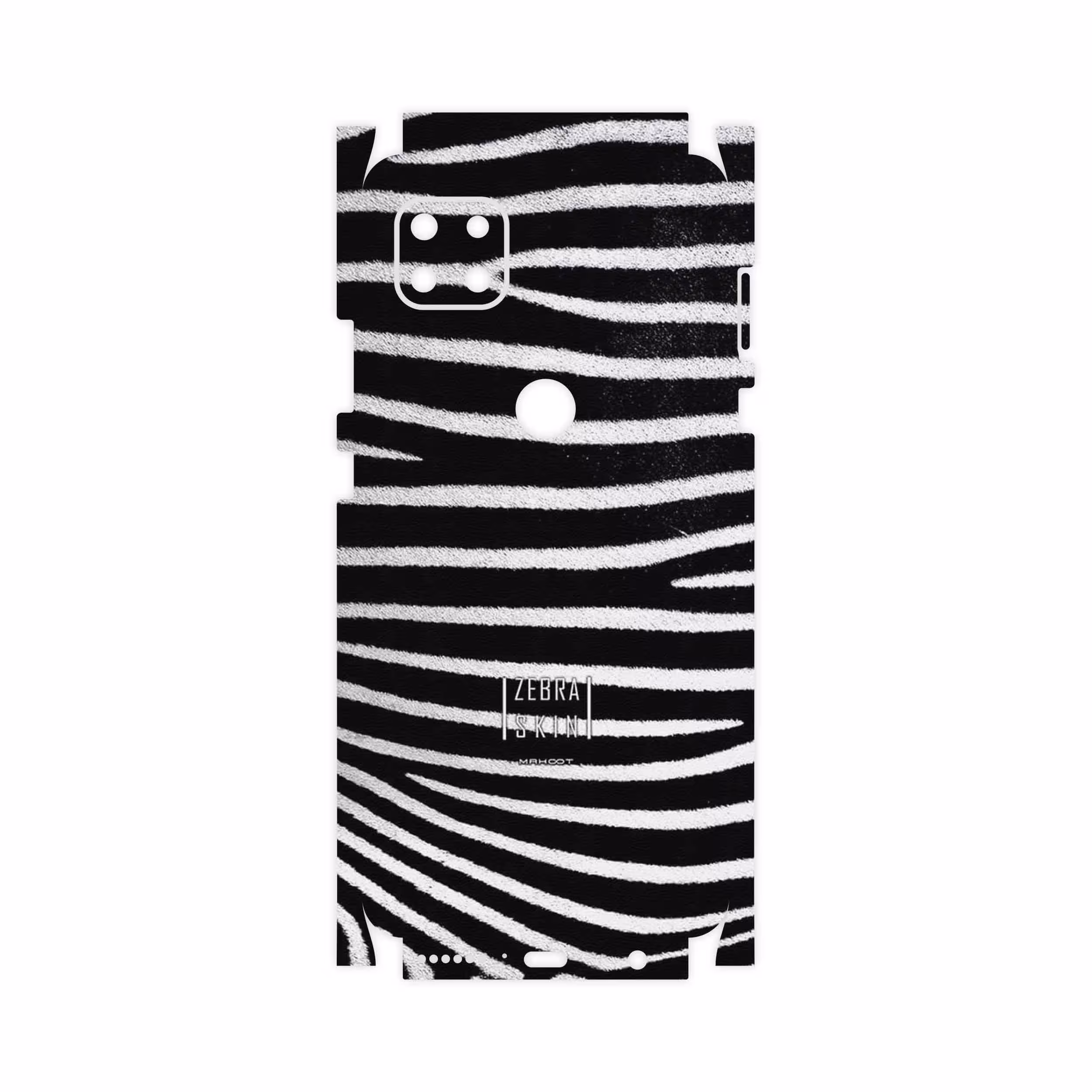 برچسب پوششی ماهوت مدل Zebra Skin-FullSkin مناسب برای گوشی موبایل موتورولا MOTO G 5G