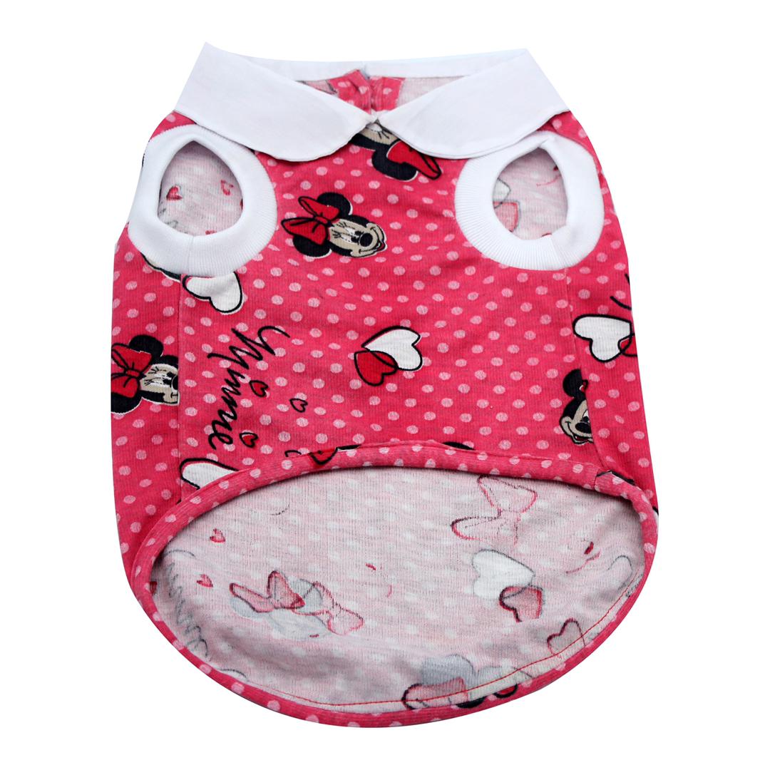 لباس سگ و گربه مدل MINI MOUSE سایز S