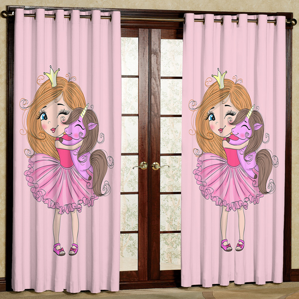 پرده مدل مخمل پانچی کد 6597 سایز 280x140سانتی متر