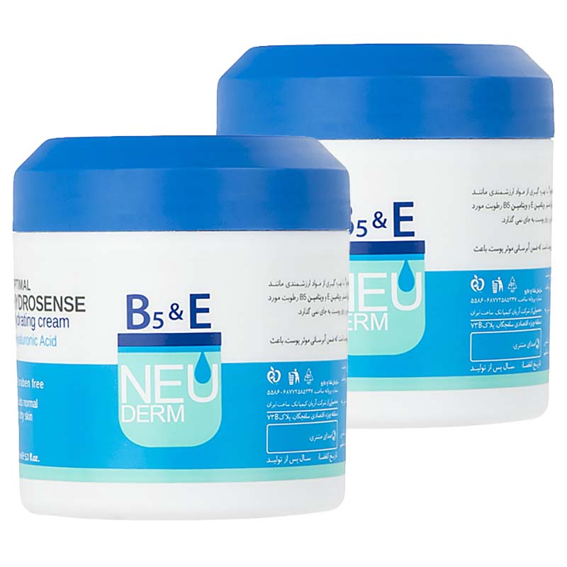 کرم مرطوب کننده نئودرم مدل سوپر2 حجم 150 میلی لیتر مجموعه 2 عددی