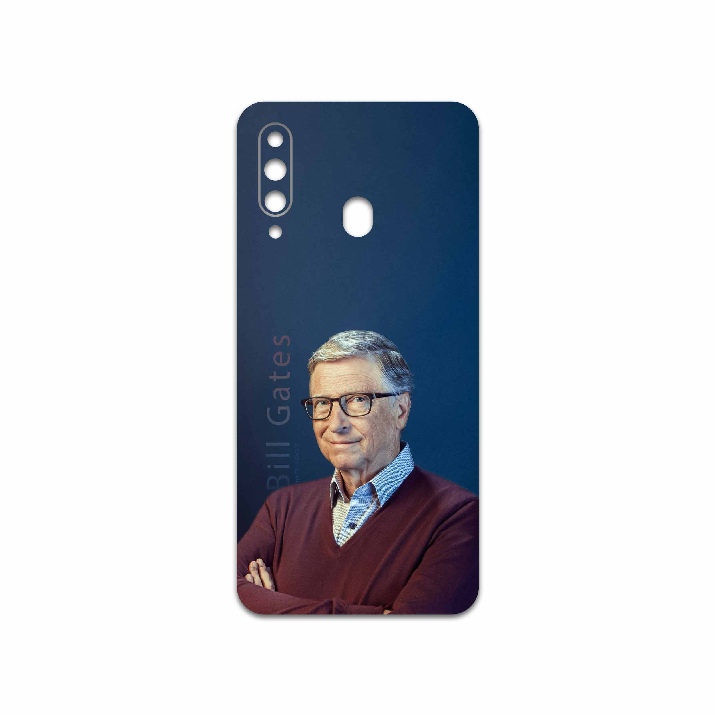 برچسب پوششی ماهوت مدل Bill Gates مناسب برای گوشی موبایل سامسونگ Galaxy A60