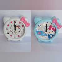 ساعت رومیزی ساعت زنگدار ساعت دکوری ساعت اتاق کودک ساعت دخترونه ساعت کیتی 