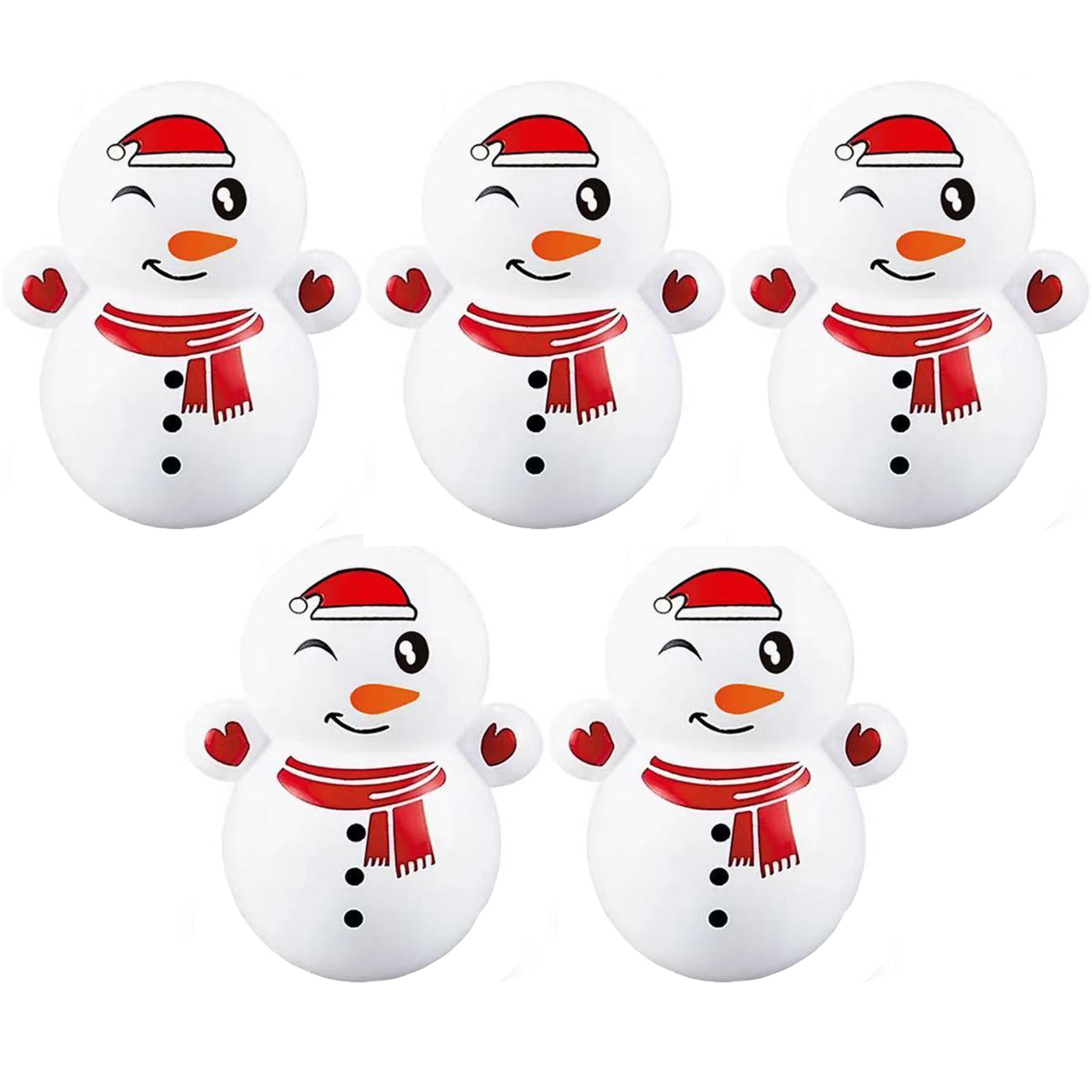 اسباب بازی مدل آدم برفی تعادلی مجموعه 5 عددی