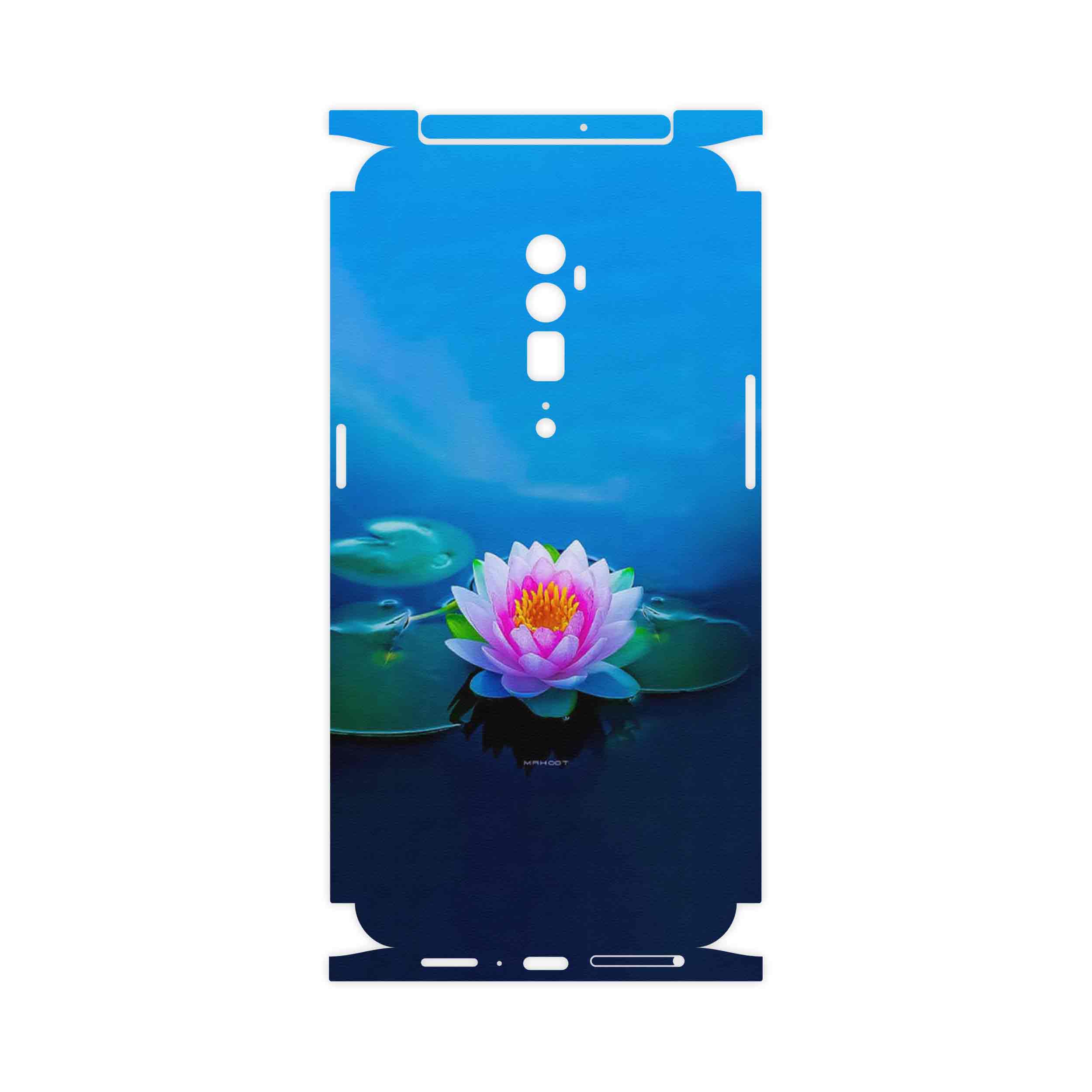 برچسب پوششی ماهوت مدل Lotus-FullSkin مناسب برای گوشی موبایل اپو RENO 10X