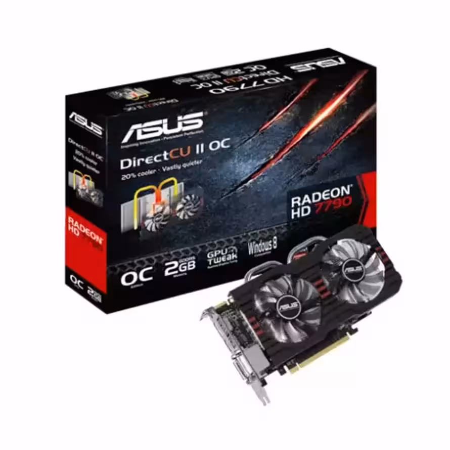 کارت گرافیک ایسوس HD 7790 DirectCU II OC 2 GB