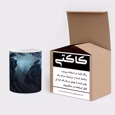 ماگ کاکتی طرح نقاشی مدل mgs13820