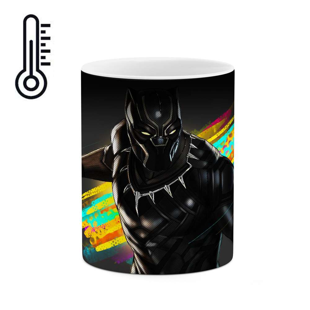 ماگ حرارتی طرح بلک پنتر Black panter  مدل mgph15241