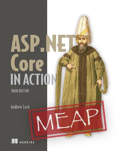 خرید و دانلود نسخه کامل کتاب ASP.NET Core in Action, Third Edition (MEAP V12)