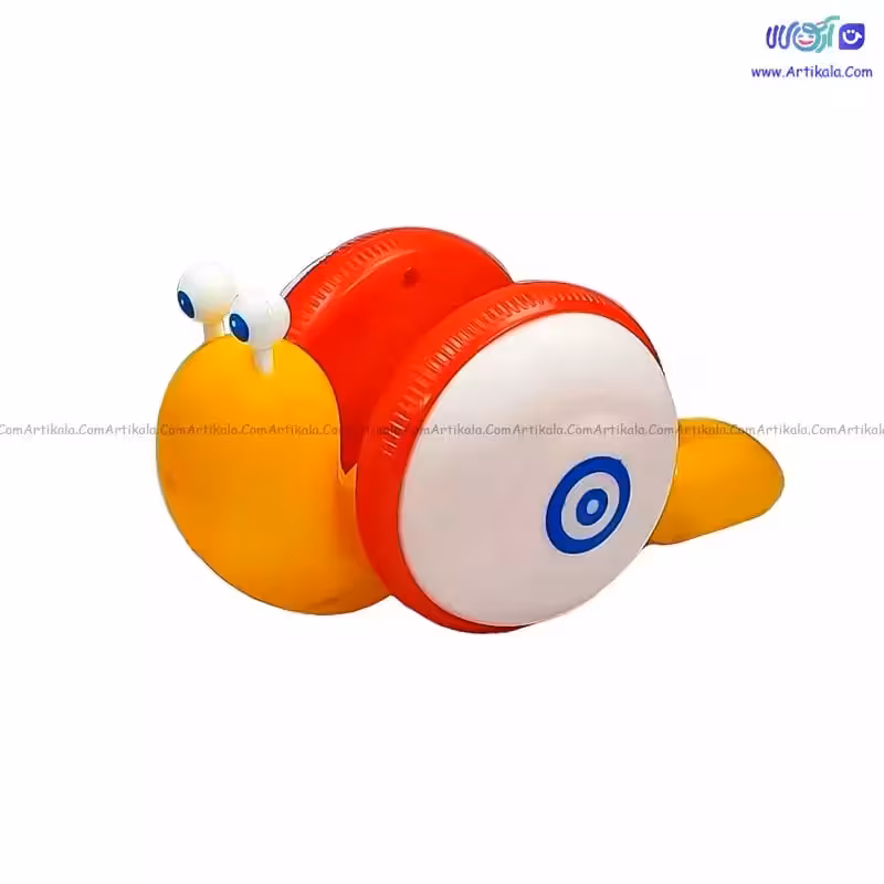 اسباب بازی حلزون قلاده دار نخ کش
