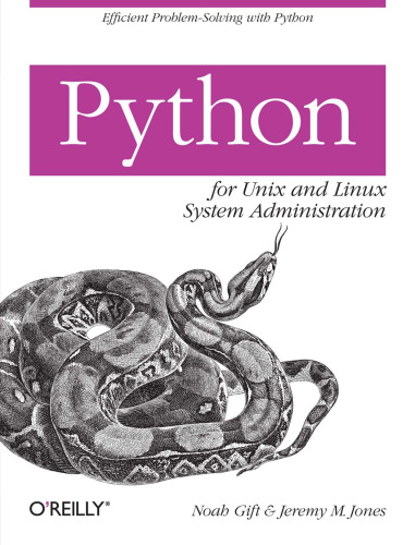خرید و دانلود نسخه کامل کتاب Python for Unix and Linux System Administration