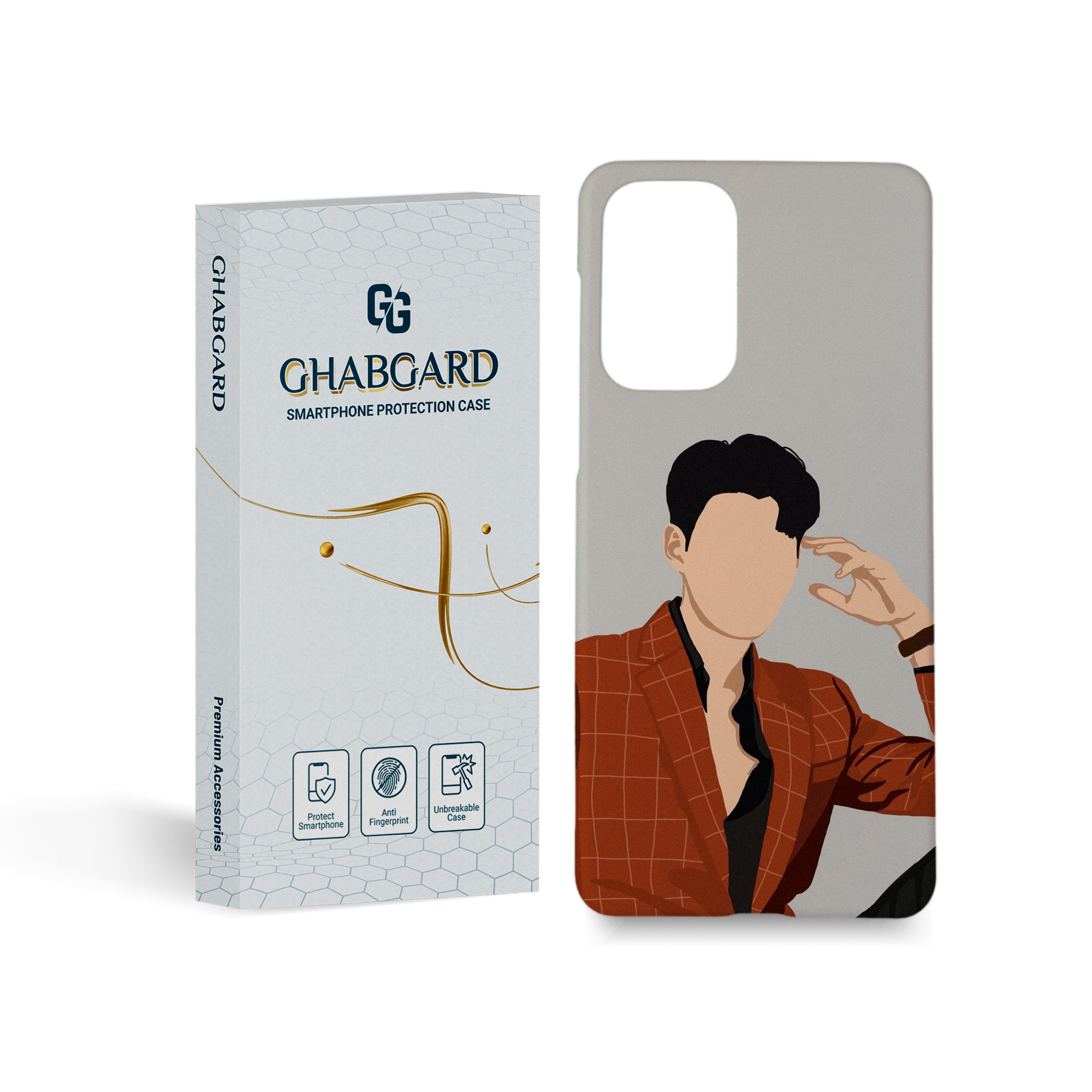   کاور قاب گارد مدل پسرانه مناسب برای گوشی موبایل سامسونگ Galaxy A73    