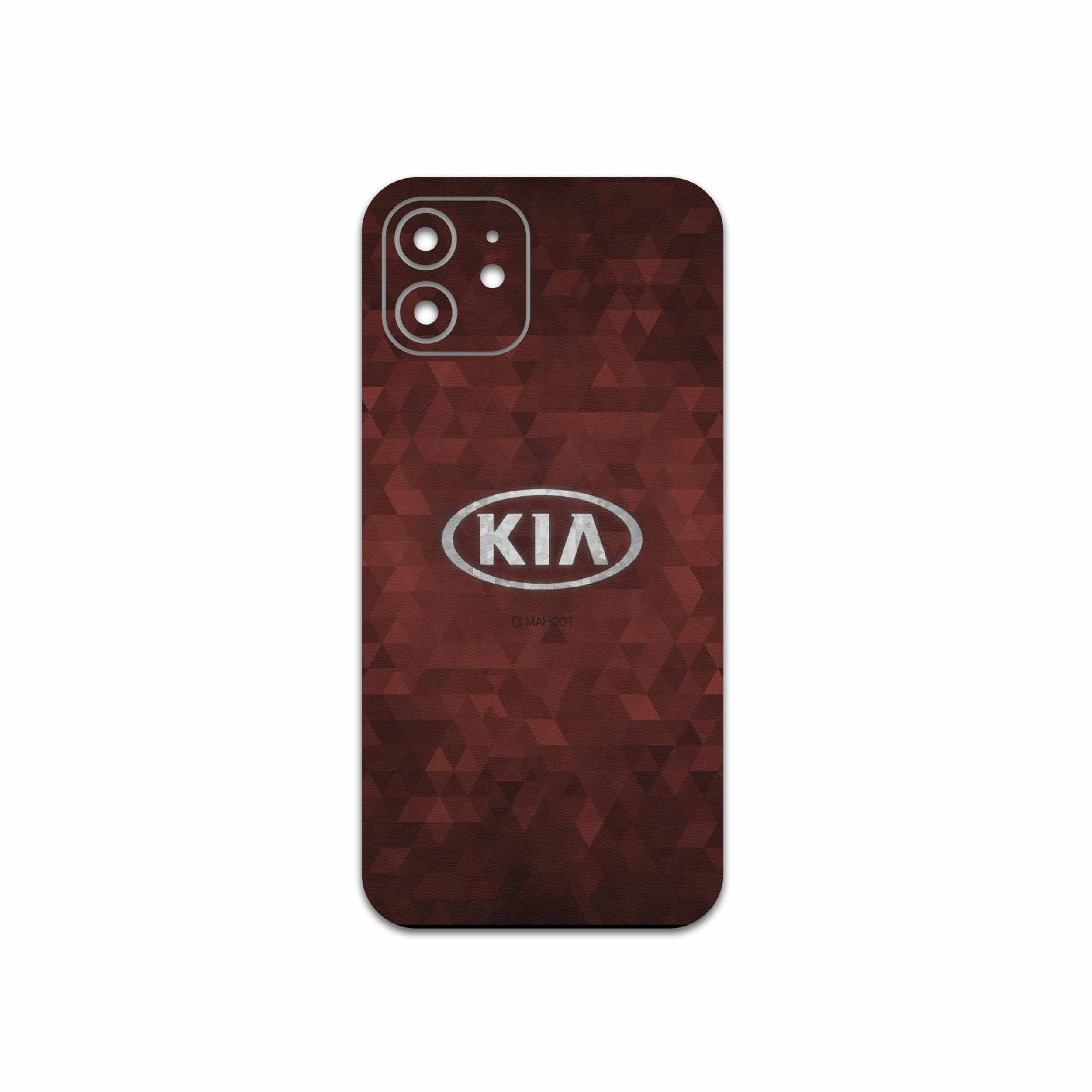 برچسب پوششی ماهوت مدل KIA-Logo مناسب برای گوشی موبایل اپل iPhone 12