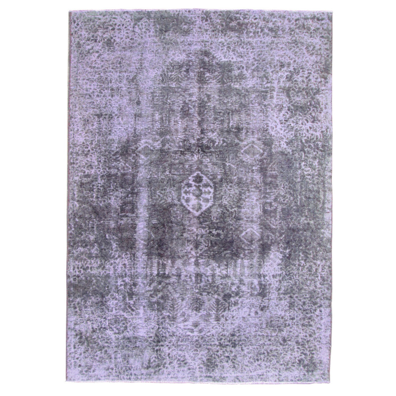 فرش دستبافت رنگ شده پنج و نیم متری کد 9806