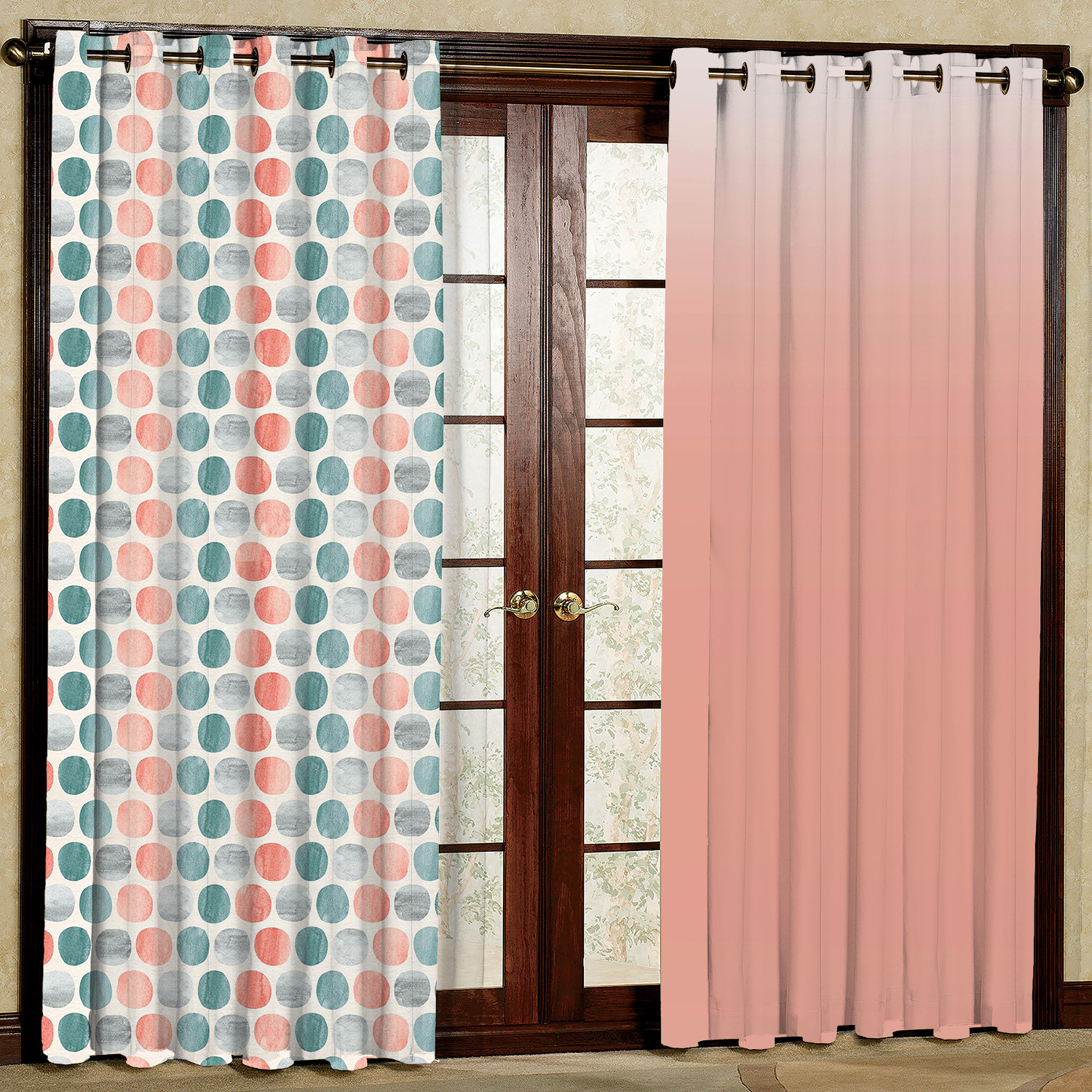 پرده مدل طرح دار مخمل پانچی کد 1212a سایز 200x140 سانتی متر