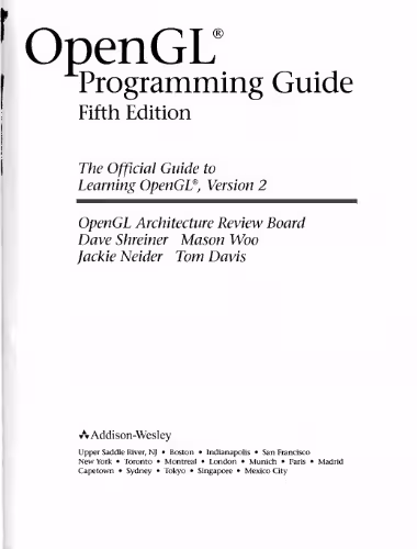 خرید و دانلود نسخه کامل کتاب OpenGL programming guide