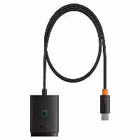 مبدل دو طرفه اچ دی ام آی با کابل یک متری بیسوس Baseus AirJoy Series 2-in-1 Bidirectional HDMI Switch B01331105111-01