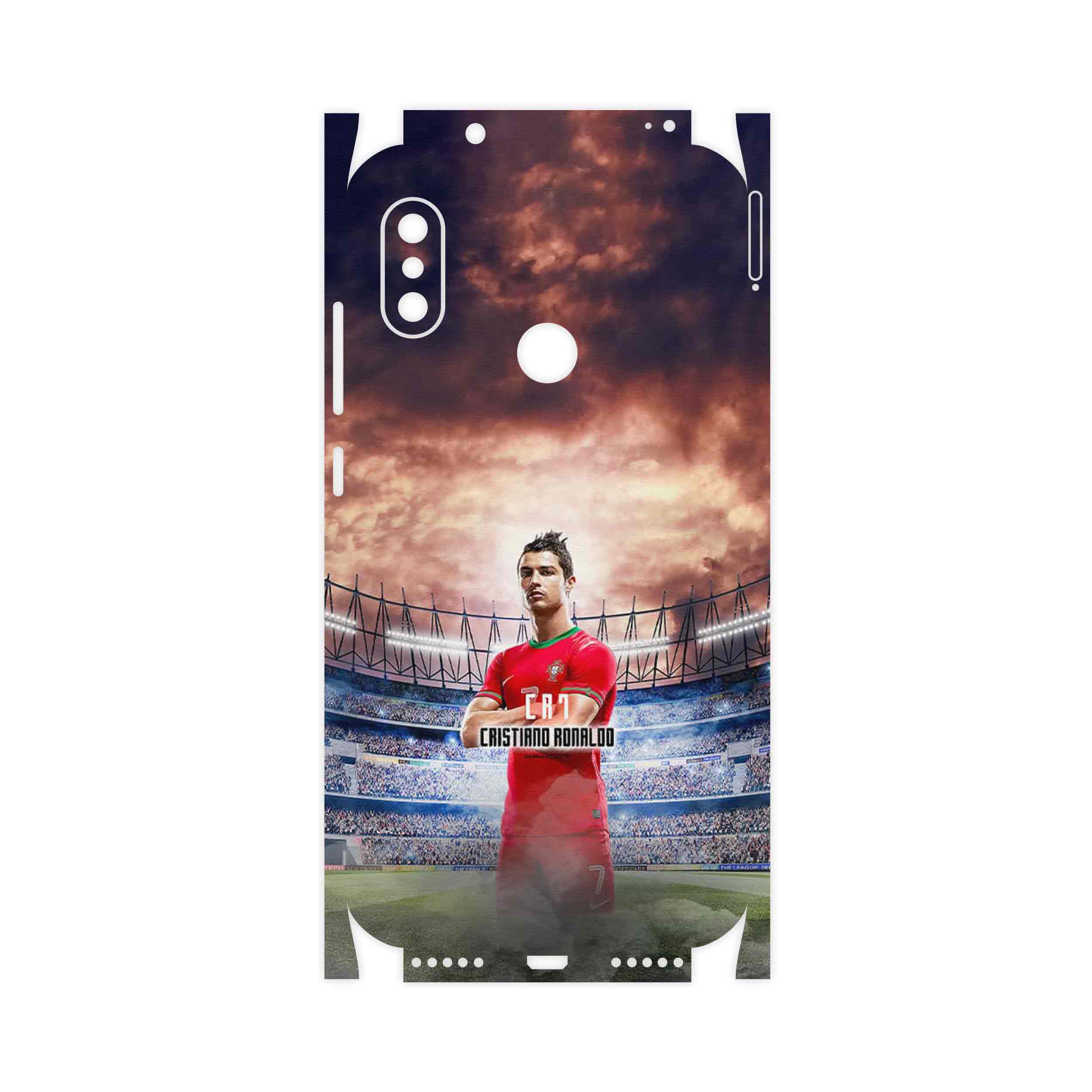 برچسب پوششی ماهوت مدل Cristiano Ronaldo 2-FullSkin مناسب برای گوشی موبایل شیائومی Redmi Note 6 Pro