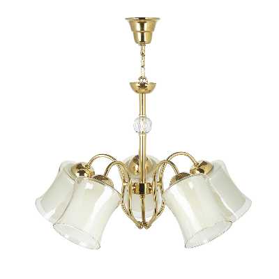  لوستر و چراغ دیواری چشمه نور کد A833/5-1-Pro مجموعه دو عددی