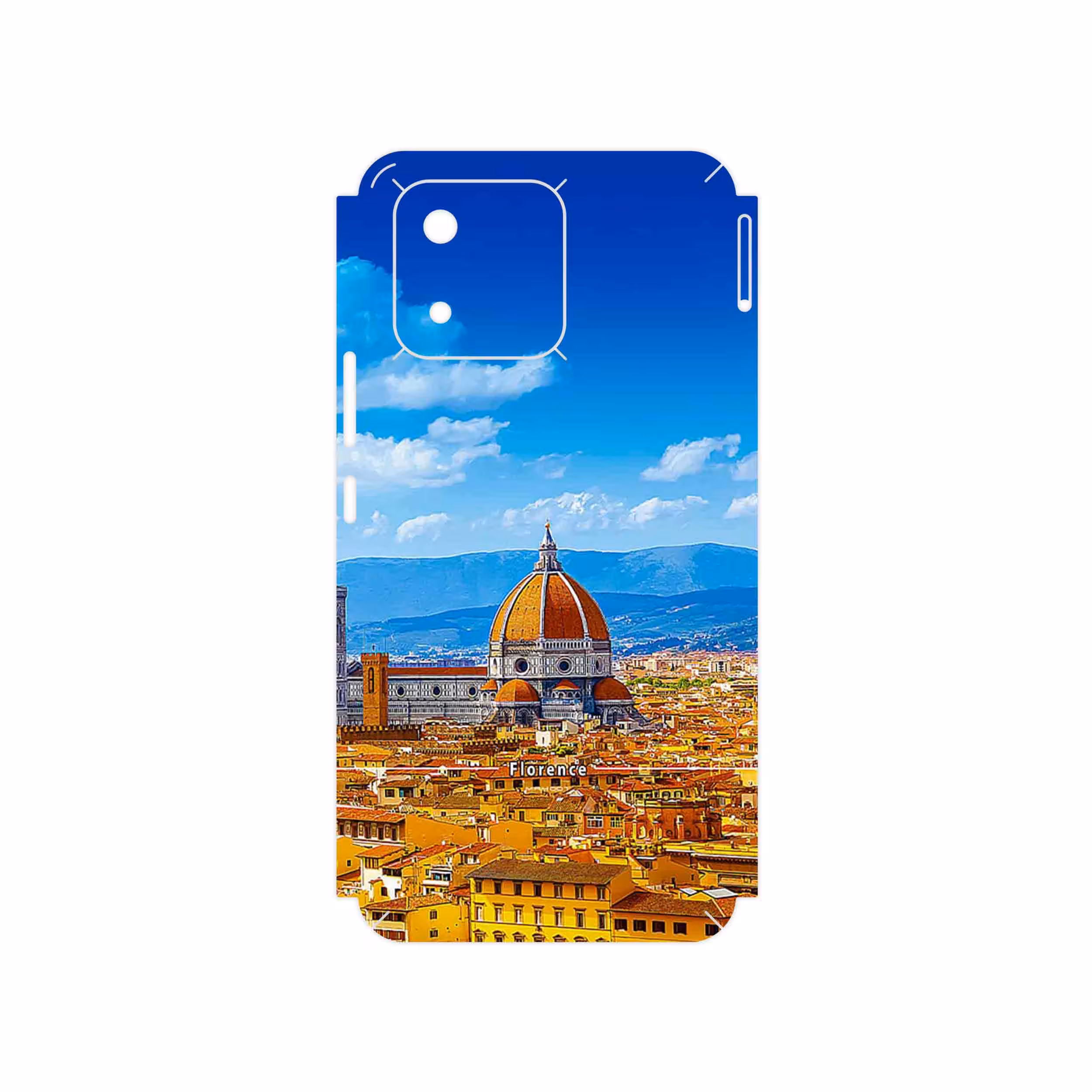 برچسب پوششی ماهوت مدل City of Florence مناسب برای گوشی موبایل آنر X5