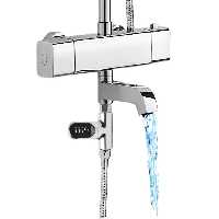 دماسنج دیجیتال آب گرم دوش حمام A little creativity shower electronic thermometer baby bath digital display BD-LS-01