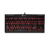 کیبورد کورسیر مکانیکال مدل Corsair K63 BLACK MX RED-LED   گارانتی اصلی