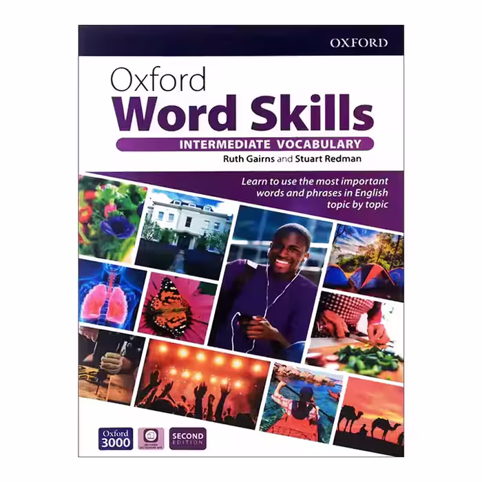 کتاب زبان oxford world skills intermediate
