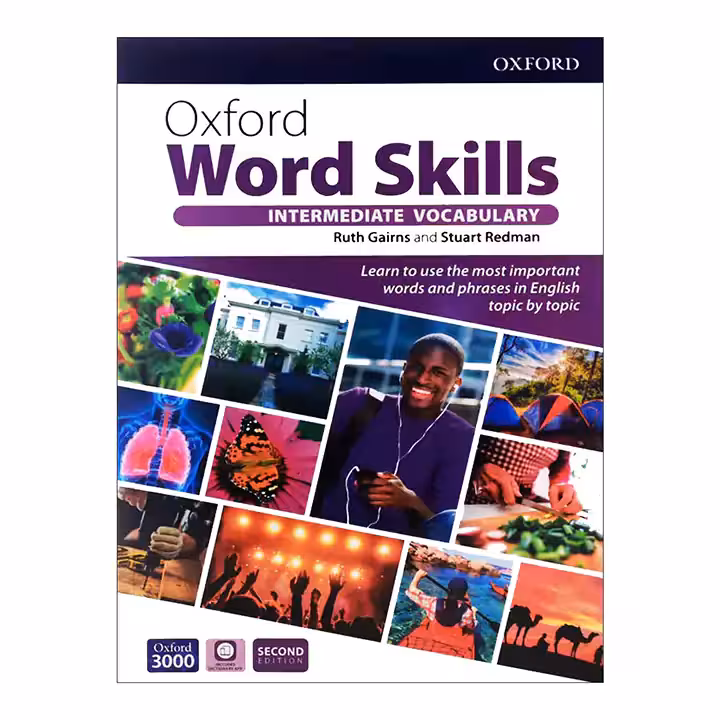 کتاب زبان oxford world skills intermediate