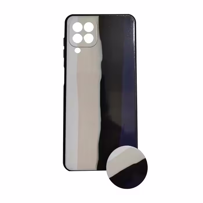 کاور کد 1827 مناسب برای گوشی موبایل سامسونگ Galaxy A22 4G به همراه پایه نگهدارنده