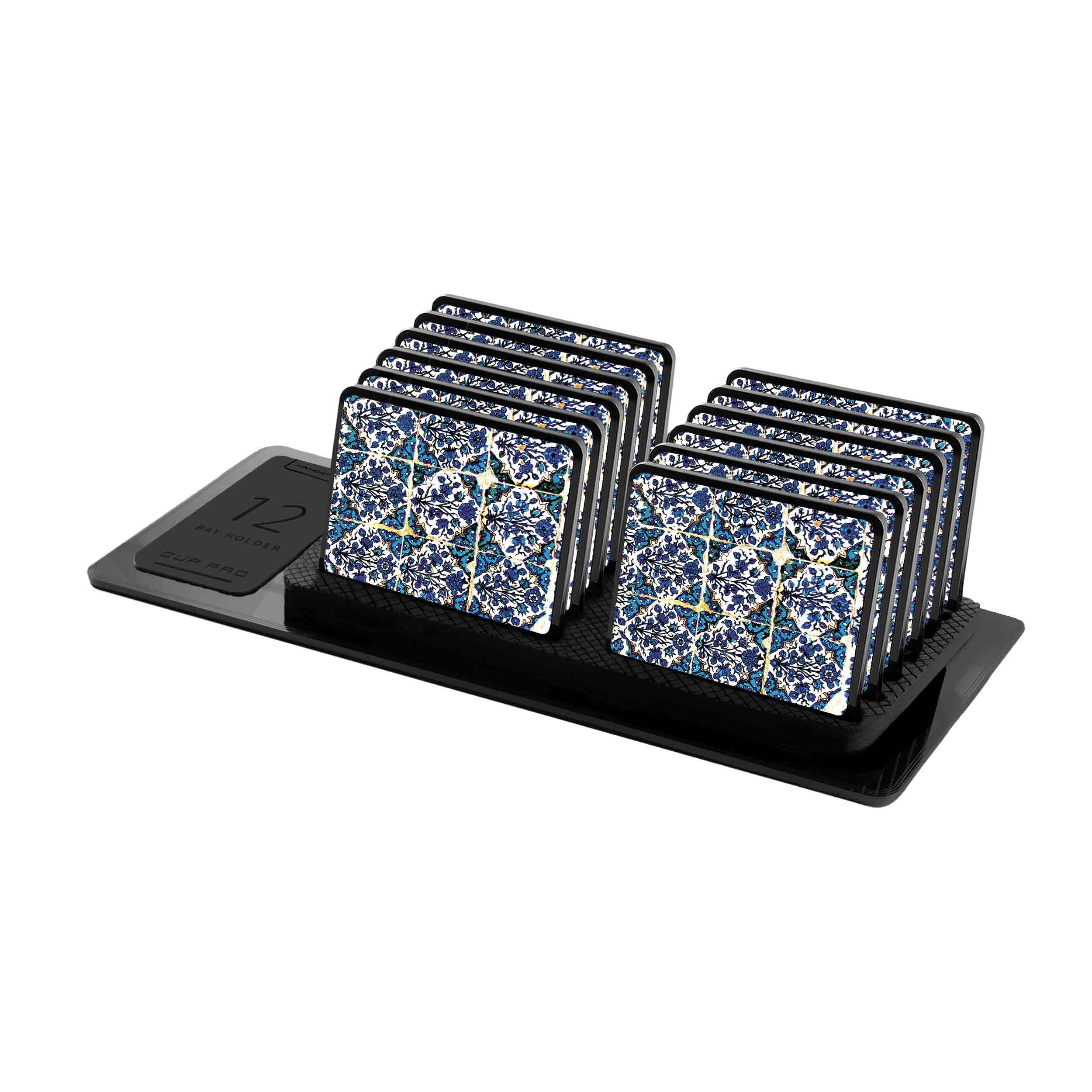 زیر لیوانی ماهوت مدل Iran-Tile1 بسته 12 عددی